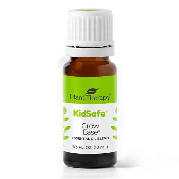 Plant Therapy KidSafe Grow Ease Essential Oil Blend 10 mL (1/3 oz) 100% Pure, Undiluted, Therapeutic Grade