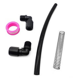 Chlorinator Parts Fit for Pentair 320 322 Rainbow Auto Feeder Includes R172272 1/2-inch NPT 90-Degree Tube Connector, R172091 5/8" OD Tube, R171097 Tube Support