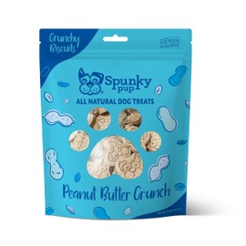 Spunky pup Peanut Butter Crunch, Crunchy Biscuit Treats, 10 oz