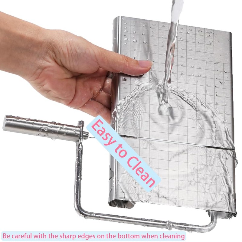 Cheese Slicer with 16 Replacement Wires, Cheese Cutter Board with