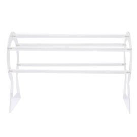 ULTECHNOVO Headband Display Stand Headband Holder Jewelry Holder Stand Accessories for Teen Girls Baby Headband Organizer Hair Accessories Organizer Headband Storage Necklace Acrylic Hook up