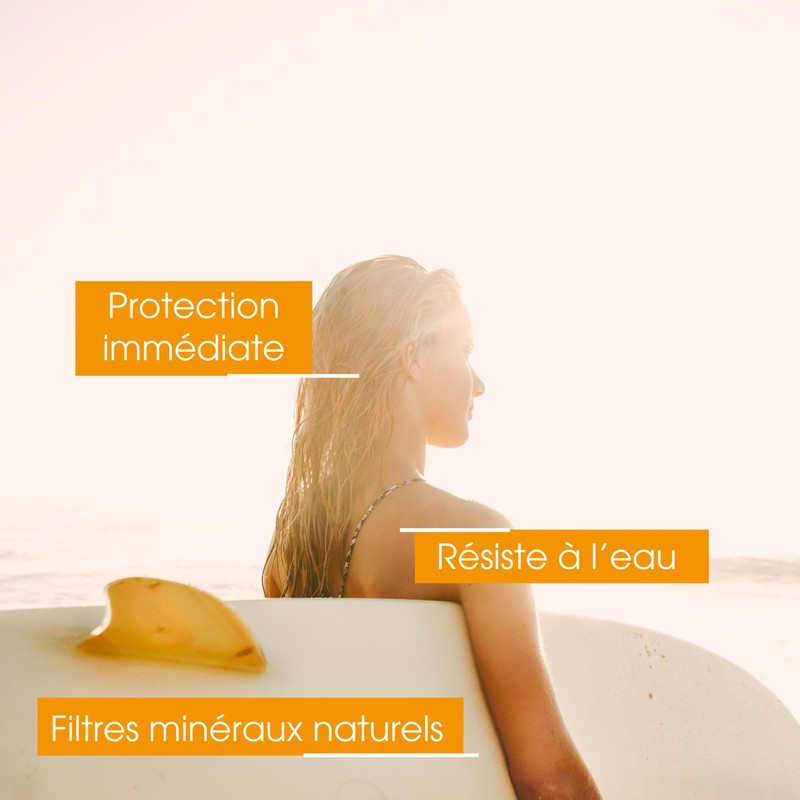 Alphanova Organic Sun Sport Sonnenstick SPF50+, Bioweiß, 12 g