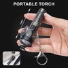Siuyiu Keychain Flashlight, EDC Flashlight, 80 Lumens Rechargeable Mini Flashlight