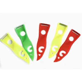 5 Packs Potato, Vegetable, Apple Peeler for Kitchen, Fruit, Carrot, Veggie, Potatoes Peeler, Durable Non-Slip Handle and Sharp Blade(Color is Not Fixed)