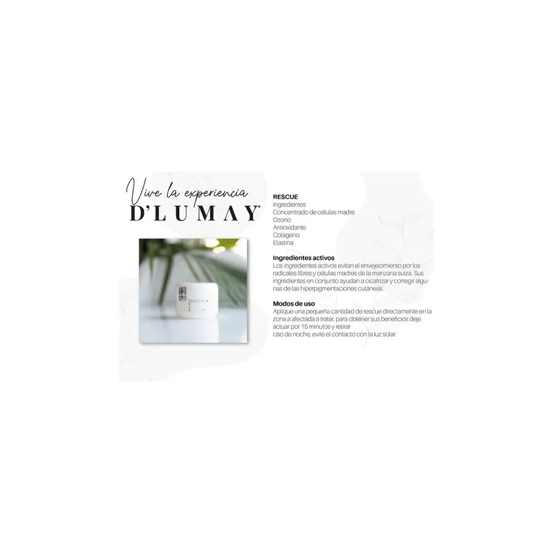 Dlumay Nueva Crema Rescue 60gr