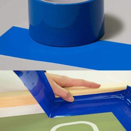 Tiger-Hoo 2" x108ft. 12 Rolls Silk Screen Printing Tape & Graphics Protection Tape Blue Mask Tape