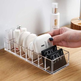 Sample acrylic cosmetic compact organizer, thick organizer, tint organizer / 샘플 아크릴 화장품 팩트 정리대 정리 두꺼운 정리함 틴트정리함