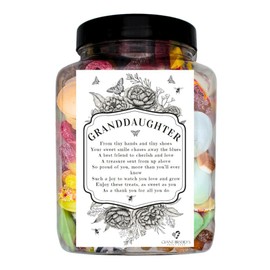 Granddaughter's Sweet Jar Walkers Assorted Toffees and Eclairs