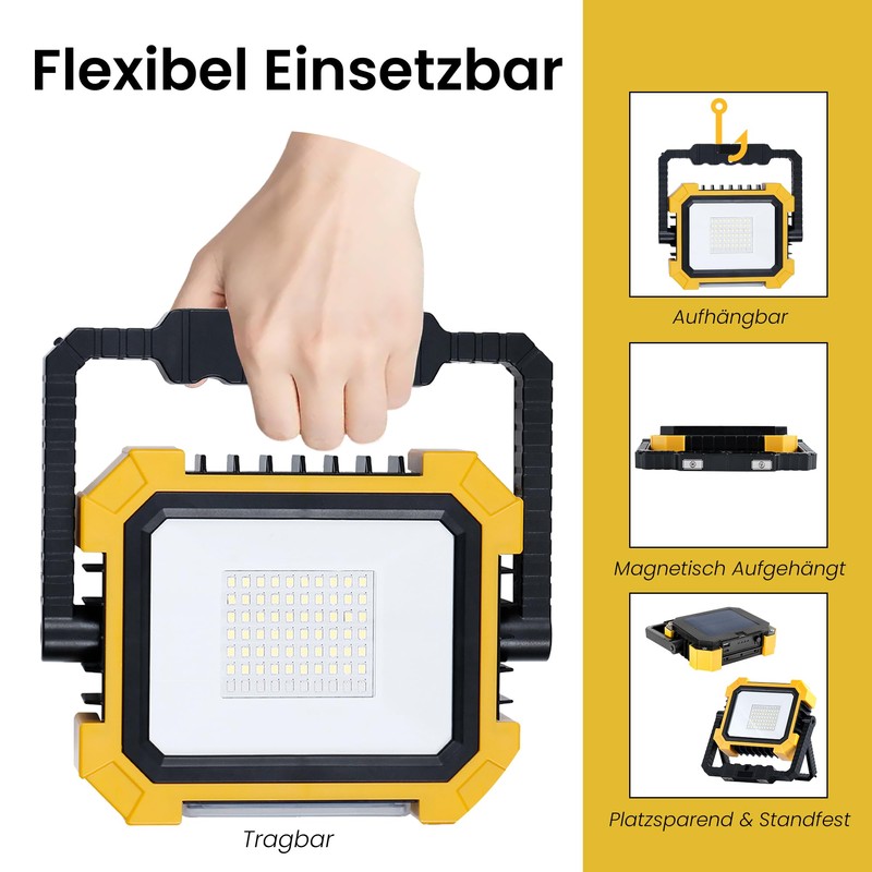 LED construction spotlight