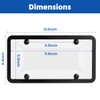 License Plate Frame, 2 Pack License Plate Cover, License Plate