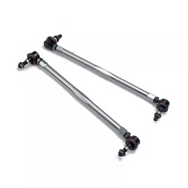 Godspeed Universal Sway Bar End link Kit Adjustable 310-370mm 10mm Studs Pair