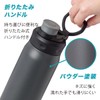 Atlas ADHB-600GY Water Bottle, 20.3 fl oz (600 ml), Cold