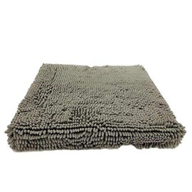 Dog Gone Smart Pet Products Dirty Dog Microfiber Cushion Pad, Grey, 23x36 Large (DGS01065-KW)