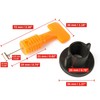Tile Levelling System, Pack of 100, for 1.5-8 mm Joint
