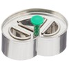 Staedter Linzer Pretzel Cookie Cutter with Ejector, Stainless Steel Multi-Colour,