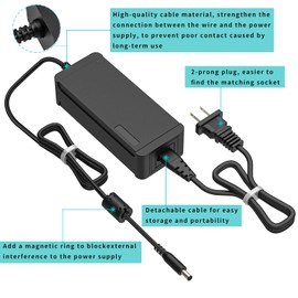 SUPERNIGHT 12V 5A Power Supply AC 100-240V 50-60hz to DC 12 Volt Power Adapter for 5050 3528 LED Strip Light Low Voltage Device