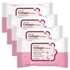 (4 pcs) Foodaholic Deep Clean Collagen Moisture Cleansing Tissues (30