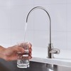 Drinking Water Faucet,Fonveth Upgrade Solid Brass Single Handle Brushed Nickel