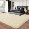 Upgrade Non-Slip Plush Rugs Fluffy Area Rugs for Living Room,