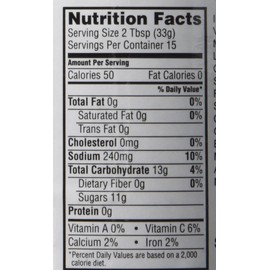 Sticky Fingers Smokehouse Carolina Sweet Barbecue Sauce, 18 Ounce (Pack of 2)