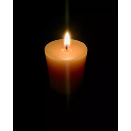 Freyja's Magic Pure Beeswax Votive Candle | 100% Hand Poured Montana Beeswax | Lead-Free Wick