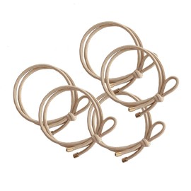 5 Pcs Fashion Women's Knotting Hair Ties Reusable Hair Bands High Elasticity Seamless Hair Bands do Not Hurt Hair Suitable for Girls to Tie Their Hair in Daily Life