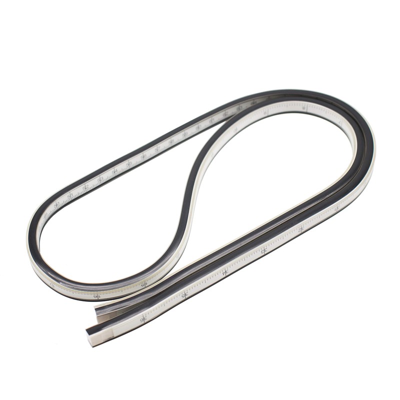 Eowpower 90 cm Flexible Curve Ruler for Engineering Drawing, Design