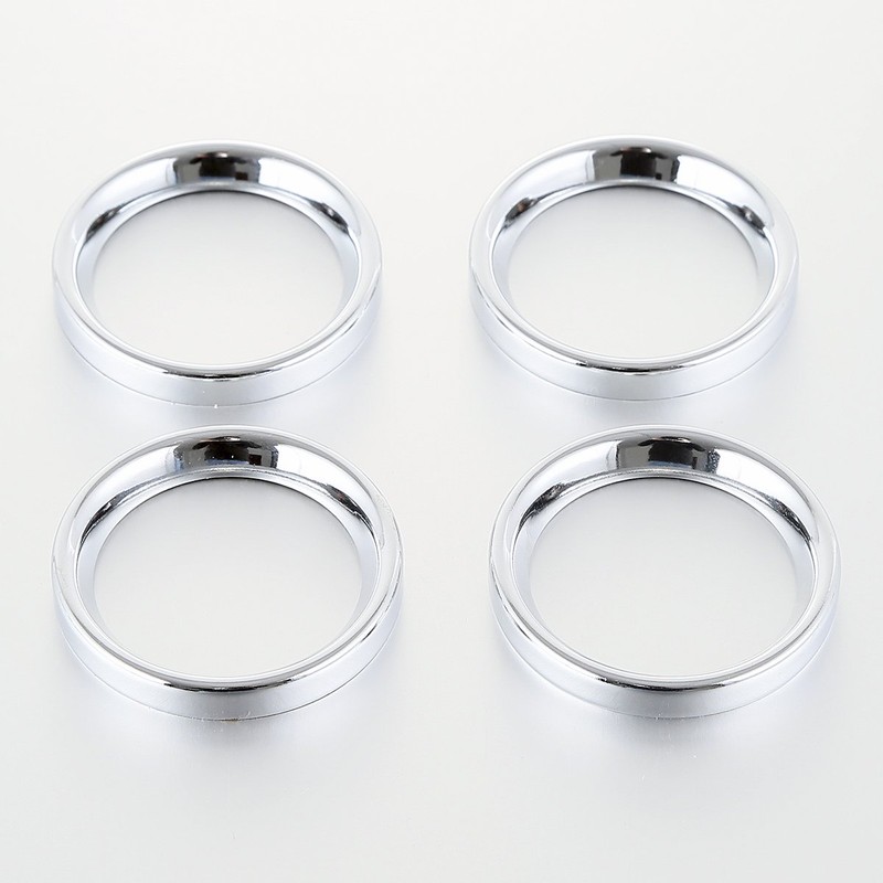 XFMT Chrome Inner Fairing Trim Kit Compatible with Harley Electra