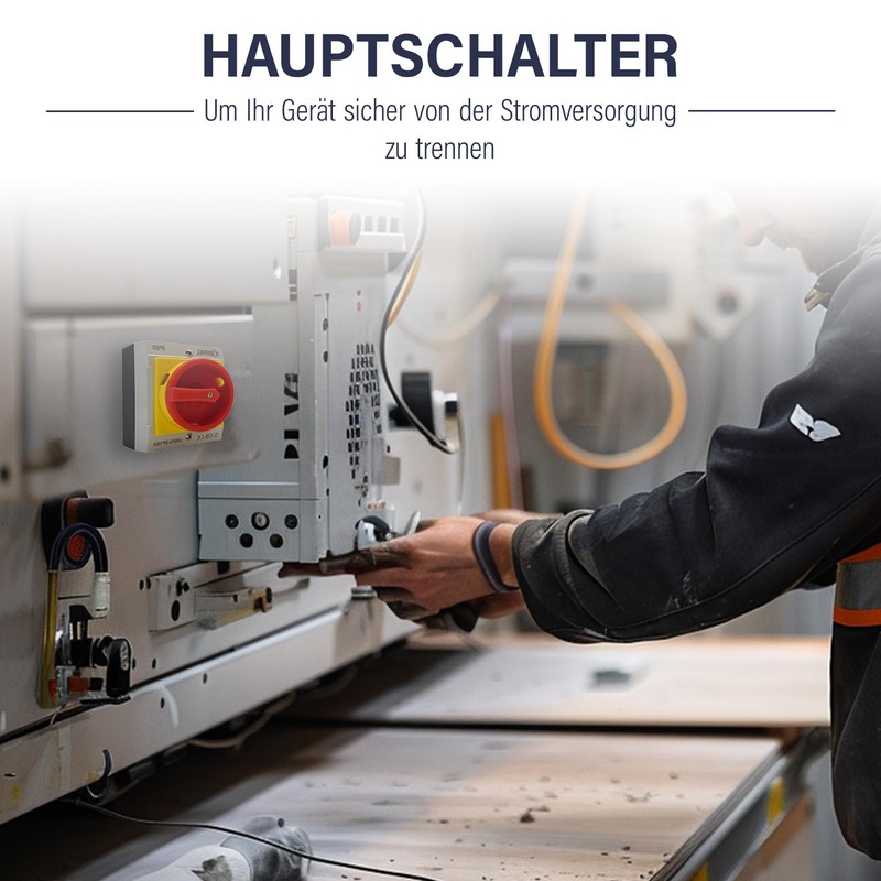 Main Switch 16A 3-Pin Repair Switch Switch Disconnect Switch in