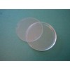 5 Acrylic Clear Round Plastic Coasters and 5 Acrylic Clear
