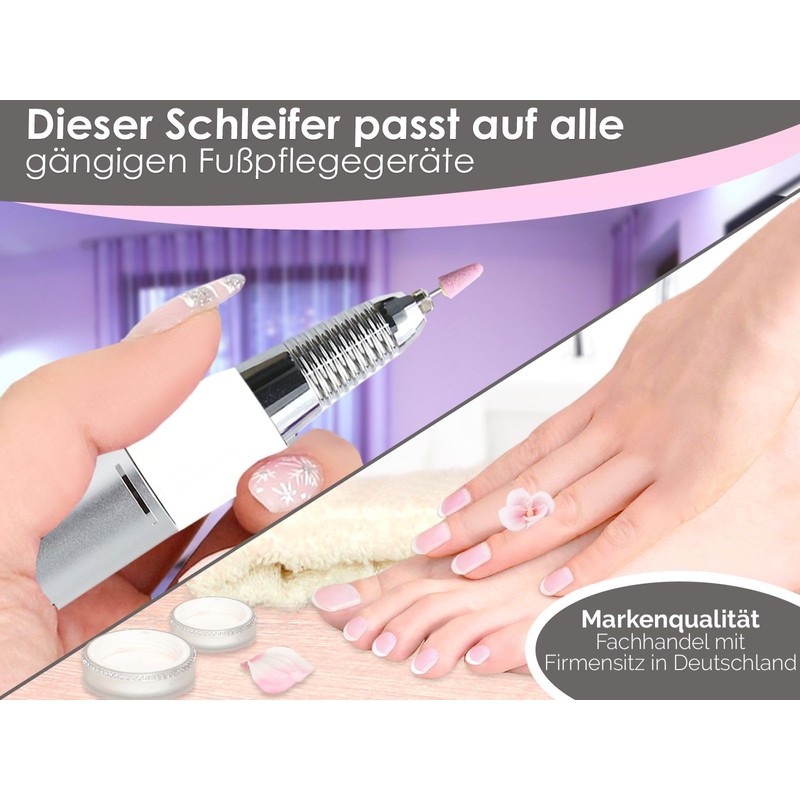 Fine corundum stone grinder, ceramic grinder, nail cutter, manicure, nail