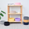 ABenkle Small Woven Basket, Empty Tiny Shallow Storage Basket, Mini