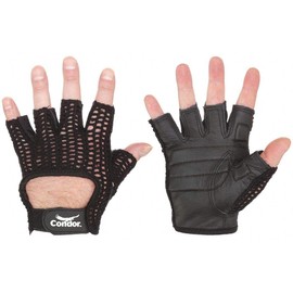 Anti-Vibration Gloves, S, Black, PR