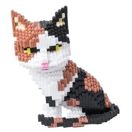 AHZILEI Animals Cat Mini Building Blocks Set, 3D Micro Building Bricks Toy, 4800 PCS DIY Educational Particle Building Blocks Children's Toys,Party Favors for Kids Boys Girls