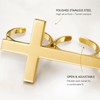 Two Finger Cross Ring for Men & Women – Vintage