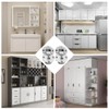 2 PCS 90 Degree Page Turning Axis Adjustable Cabinet Door