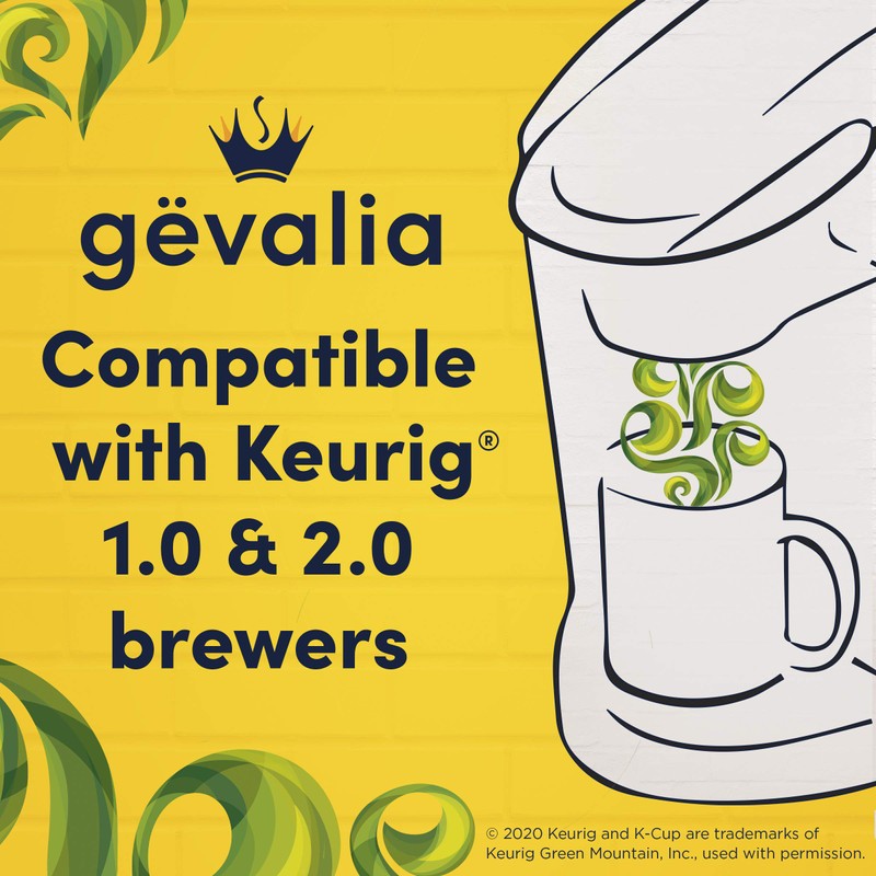 Gevalia Colombia Medium Roast K-Cup Coffee Pods (24 ct Box)