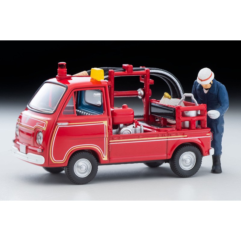Tomica Karama Vintage 1/64 LV-68c Subaru Samber Pump Fire Truck