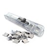 Rapesco RC4025SS Supaclip 40 See Through Dispenser and 25 Stainless