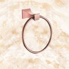 GAKIN Towel Holder Bathroom Rose Gold Zinc Alloy Rack Modern