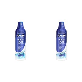 Oral-B Oral-B Mouth Sore Mouthwash Special Care Oral Rinse, 475 mL (16 fl oz) (Pack of 2)