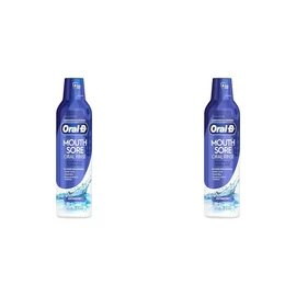 Oral-B Oral-B Mouth Sore Mouthwash Special Care Oral Rinse, 475 mL (16 fl oz) (Pack of 2)