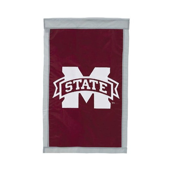 Team Sports America Applique Mississippi State Regular House Flag, 29 x 43 inches