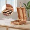Falling in Art Beechwood Easel Box Set, 27 Pcs Tabletop