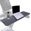 DigNew Bamboo Treadmill Desk Attachment, Adjustable Ergonomic Notebook Mount Stand