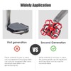 Wokyo Bicycle Pedal Adapter, Aluminium Alloy for Shimano SPD&SPD-SL, Universal