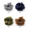 Cream Dot Hair Accessories, Women's Popular, Scrunchie, Volume, Organza Material,