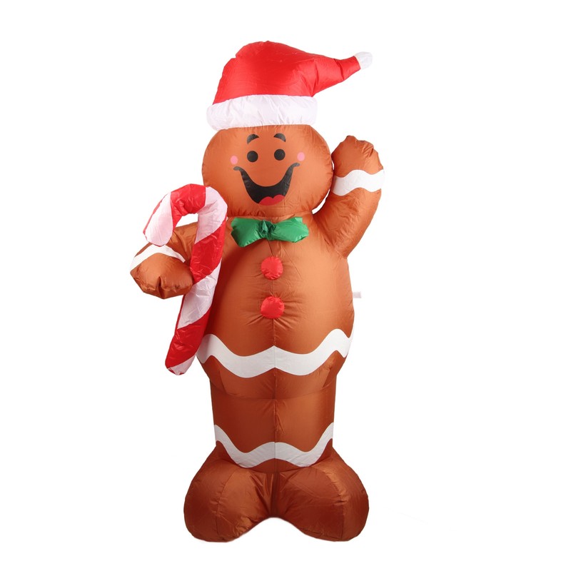 Gingerbread Man Aerated Model Christmas Inflatable Old Man Snowman