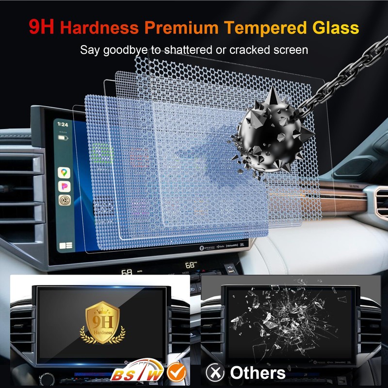 2024 Tundra Screen Protector for 2022-2026 Tundra/Sequoia 3rd Gen 14