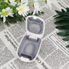 FERCAISH Waterproof Hearing Aid Case, Hearing Aid Storage Box, Portable